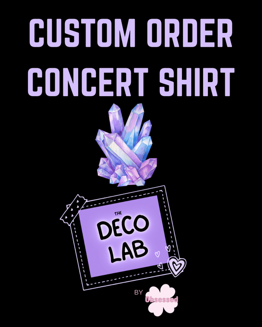 2nd order MRS. V CUSTOM CONCERT SHIRT